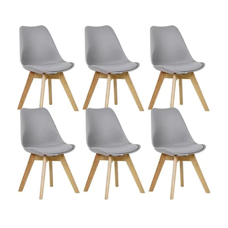 CORI CORI - Pack 6 Sillas Tulip Gris