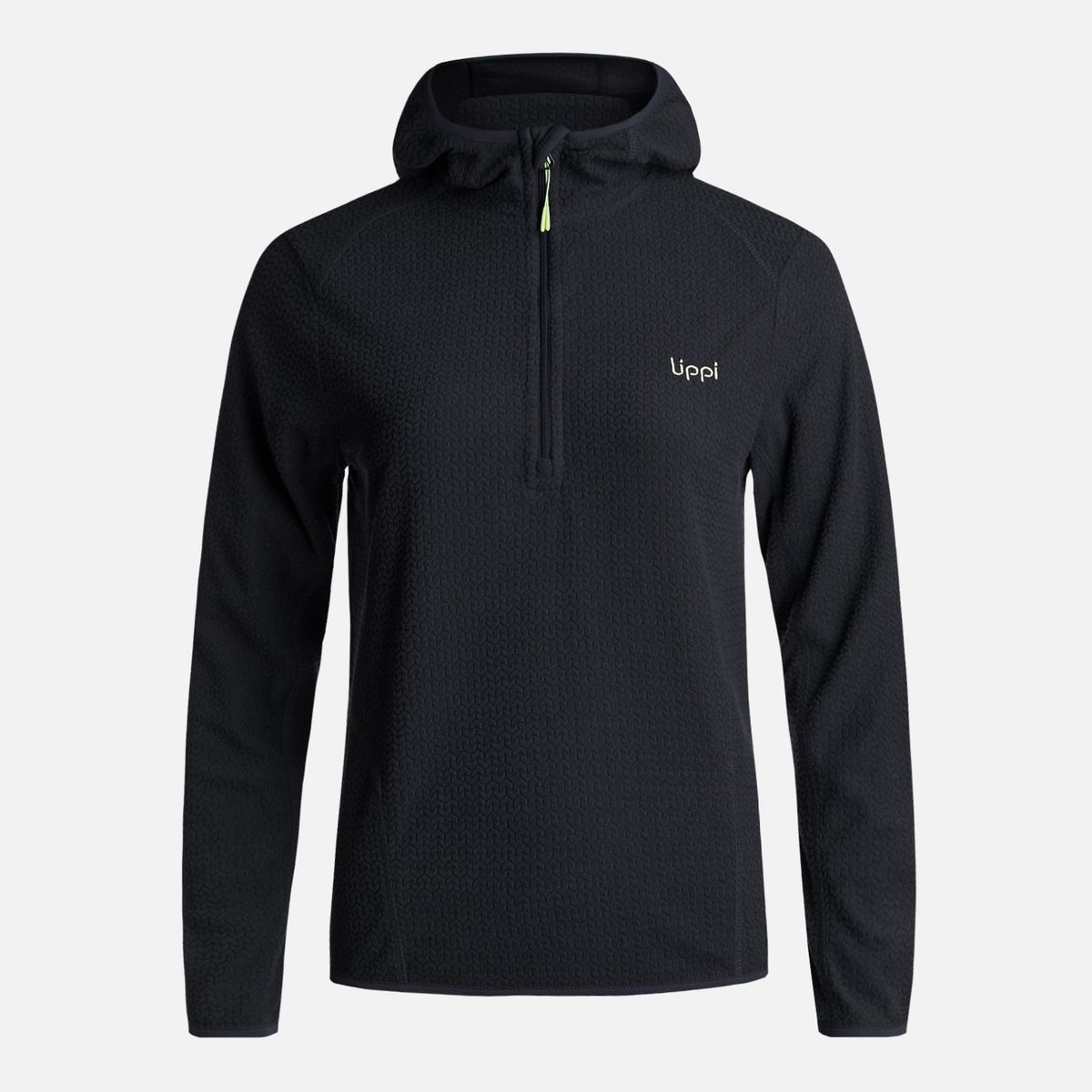 LIPPI - Poleron Teen Girl Mild Nano-F 14 Zip Hoody Negro Lippi