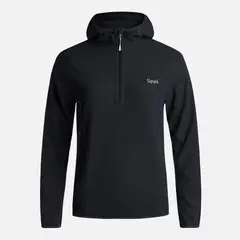 LIPPI - Poleron Teen Girl Mild Nano-F 14 Zip Hoody Negro