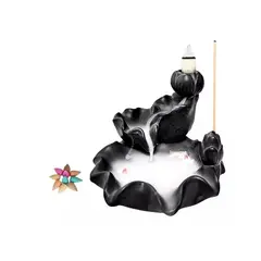 GENERICO - Porta Incienso Cascada Slow Fish + 10 Inciensos