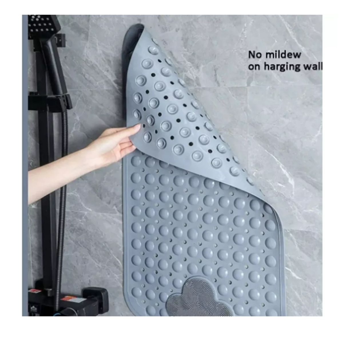 GENERICO - Alfombrilla  Ducha Piso De Goma Antideslizante Tina Alfombra