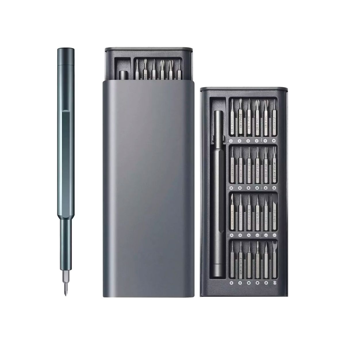 GENERICO - 24 En 1 Kit Atornilladores Precision Profesional Aleación