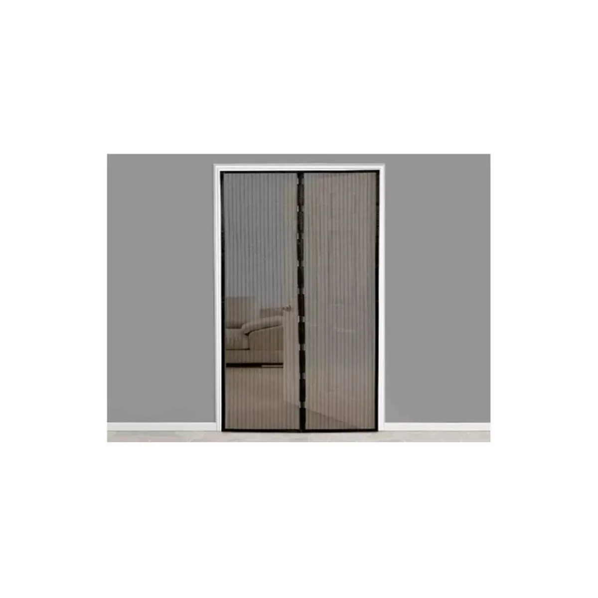 GENERICO - Malla Magnetica Mosquitero para Puerta 100x210 Hogar
