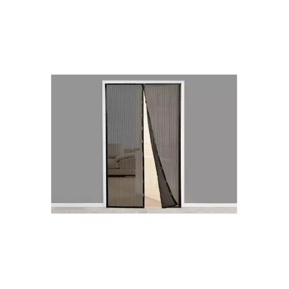 GENERICO - Malla Magnetica Mosquitero para Puerta 100x210 Hogar
