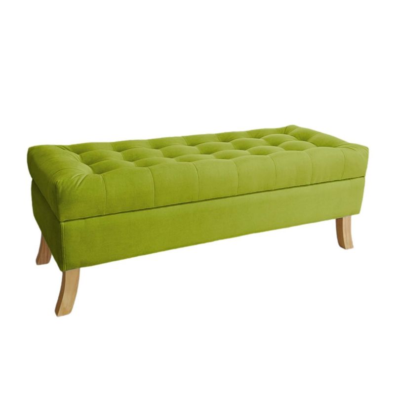 GENERICO - Banqueta Baúl Portofino Color Pistacho 119x45x45cm