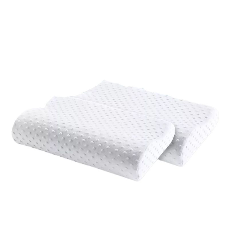 GENERICO - Pack X2 Almohada Memory Cervical Ortopédica Con Memoria