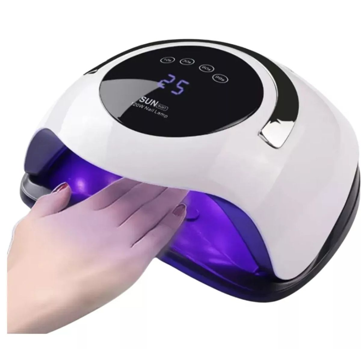 GENERICO - Lámpara Profesional De Uñas Luces Led 120w Sun Manicure