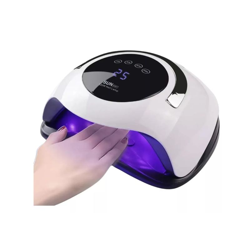 GENERICO - Lámpara Profesional De Uñas Luces Led 120w Sun Manicure