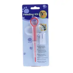 DEFENSOR FOREVER - Jeringa Para Medicamentos para Perros Y Gatos color Rojo