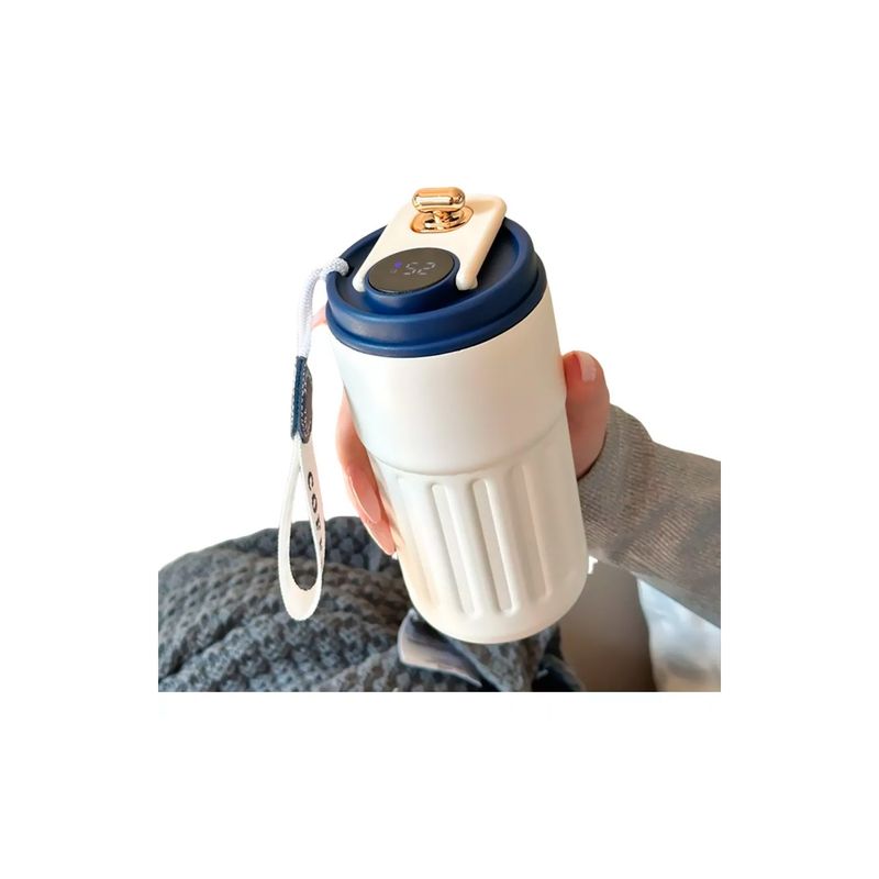 GENERICO - Taza De Café Inteligente Con Pantalla De Temperatura Termo