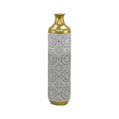 MSA MUEBLES SANTA ANA - Vasija Metal Gold 1022