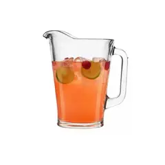 ALLEGRA - Jarra Pitcher de Vidrio Cerveza Agua Bebida 1720 ml