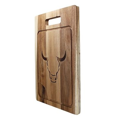 Imagen 2 del producto Tabla Cortar Picar Carne 50x35cm Parrilla Asado Cocina