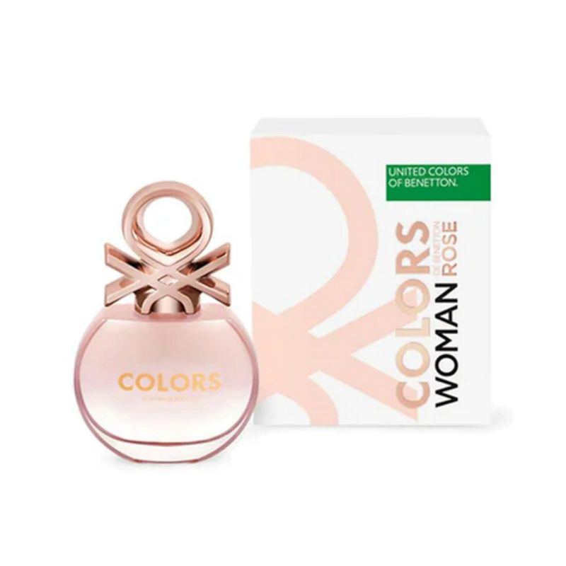 BENETTON - BENETTON COLORS ROSE WOMAN EDT 80ML-