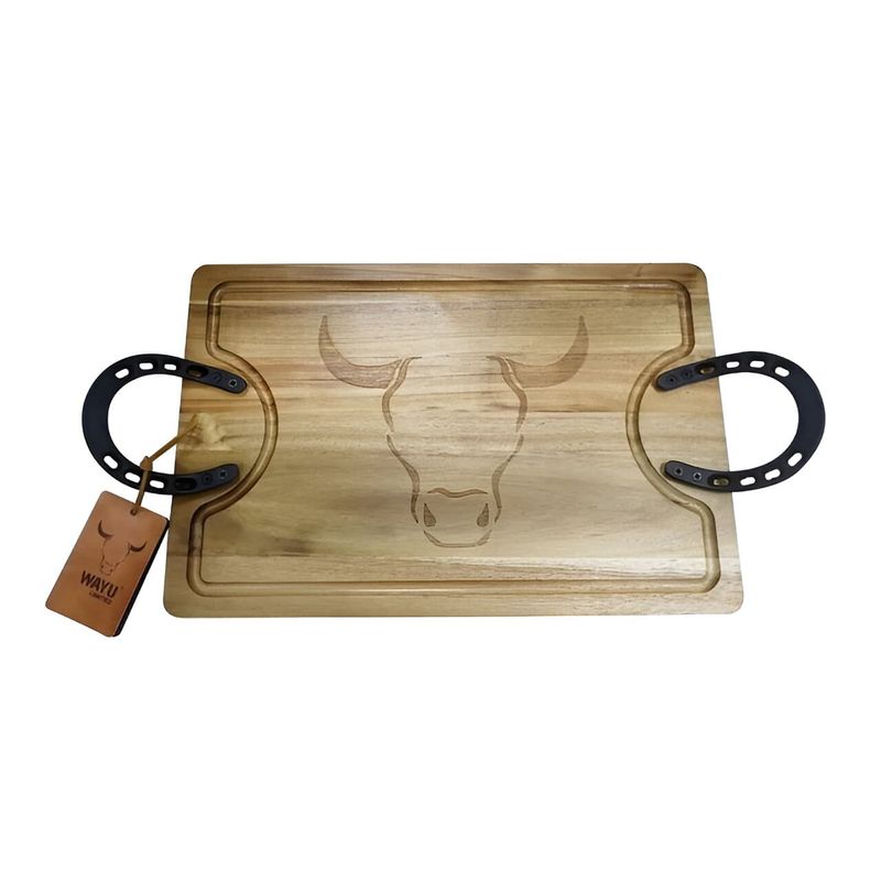 WAYU - Tabla Para Picar De Madera Herradura Wayu Limited 50cm WAYU