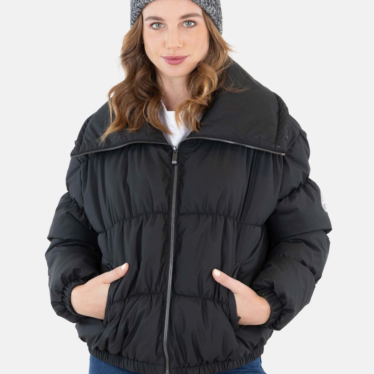 MAUI AND SONS - Parka Utah Negro Mujer Maui And Sons
