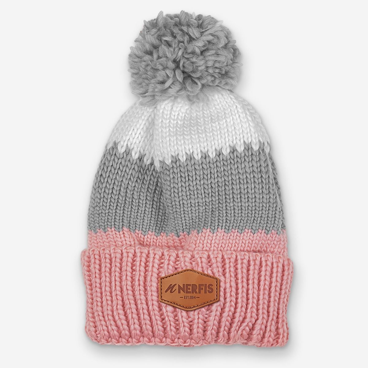 NERFIS - Gorro de lana Nerfis Chiporro Rose