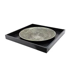 MSA MUEBLES SANTA ANA - Cuadro Plato Madera XL 1044