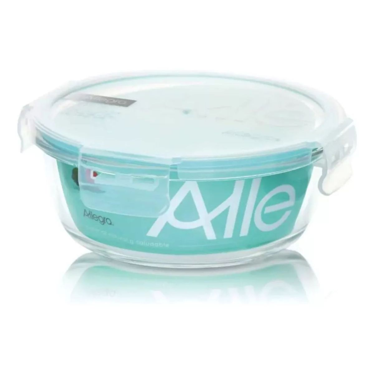 ALLEGRA - Pack 6 Hermeticos Taper Redondo Vidrio Templado