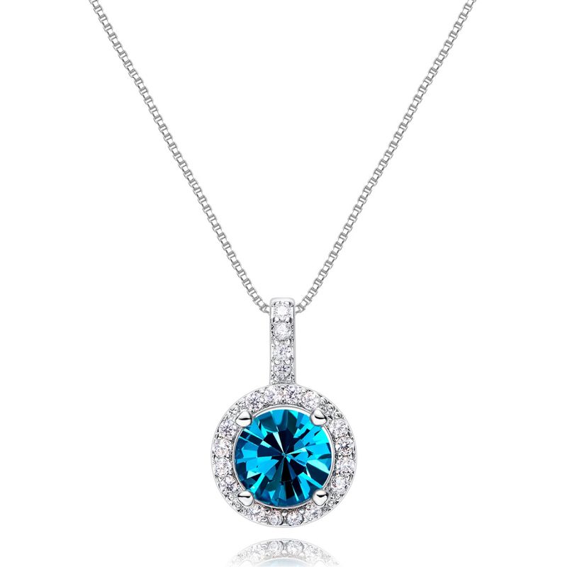 VANITE - Collar Mujer Cristales Aqua