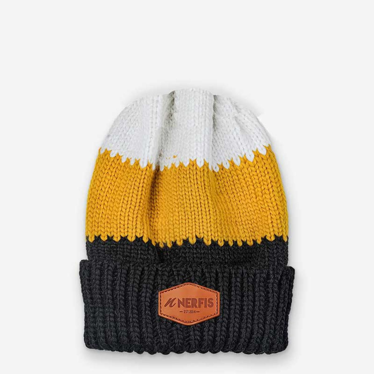 NERFIS - Gorro de lana Nerfis Chiporro Yellow SP