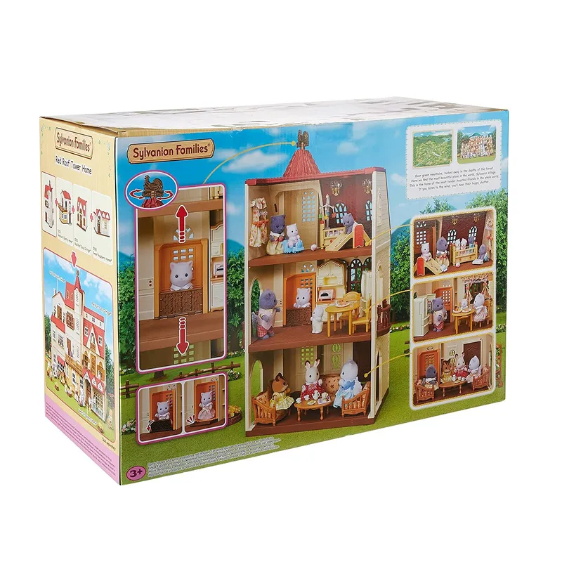SYLVANIAN FAMILIES - Sylvanian Families 5400 Casa Torre Techo Rojo Juguete Niño/a