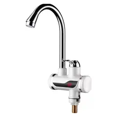 GENERICO - Grifo Calentador De Agua Eléctrico 3000w Calienta En 3seg Blanco