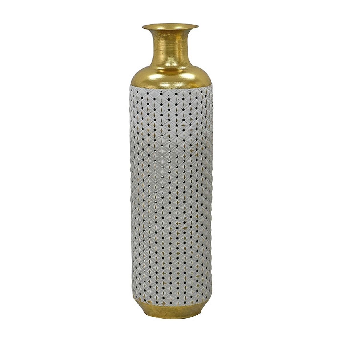 MSA MUEBLES SANTA ANA - Vasija Metal Gold 1023