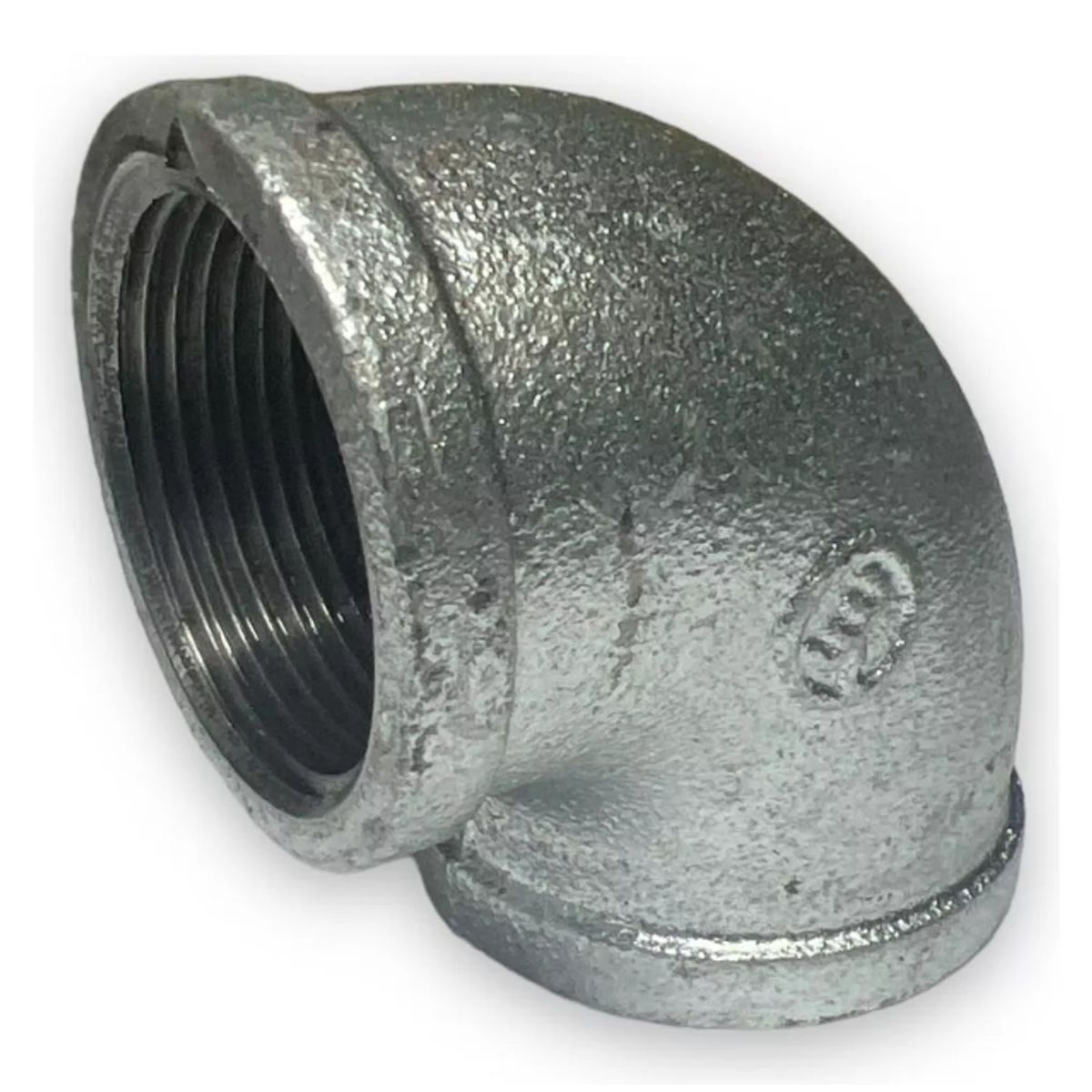 GENERICO - Codo Galvanizado 1 Pulgada 90 Grados