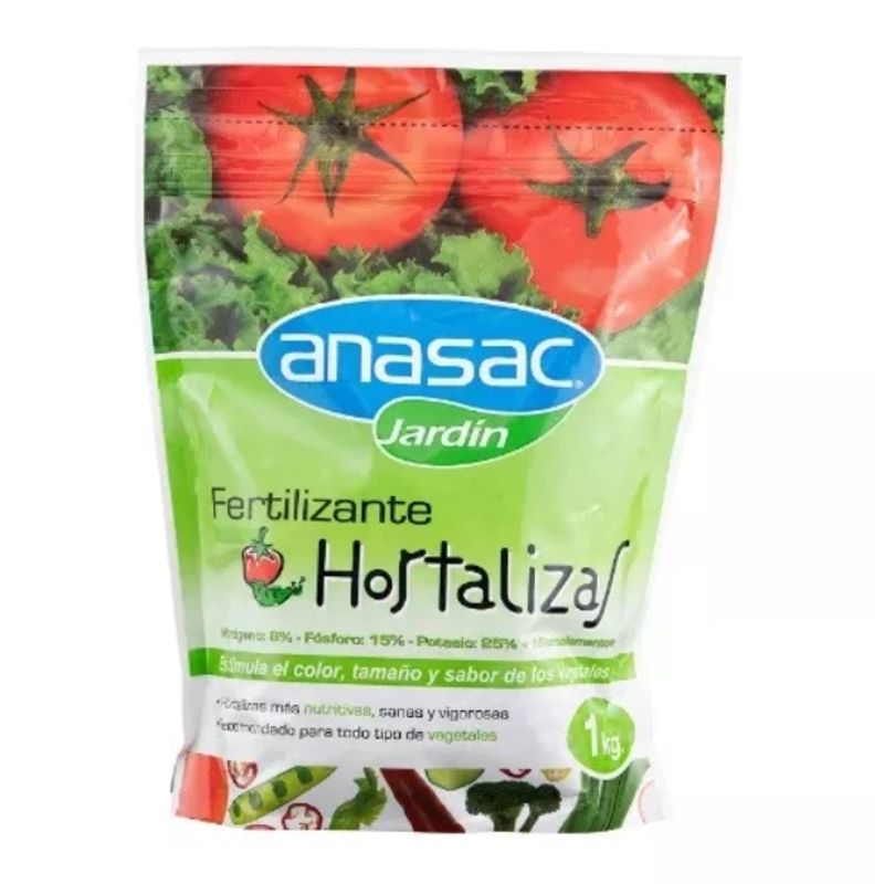 ANASAC - Fertilizante Para Hortalizas 1kg Anasac