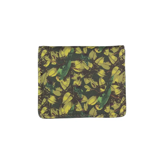 CELEBRITY ICONS - Billetera Mujer Art Verde Frida Kahlo