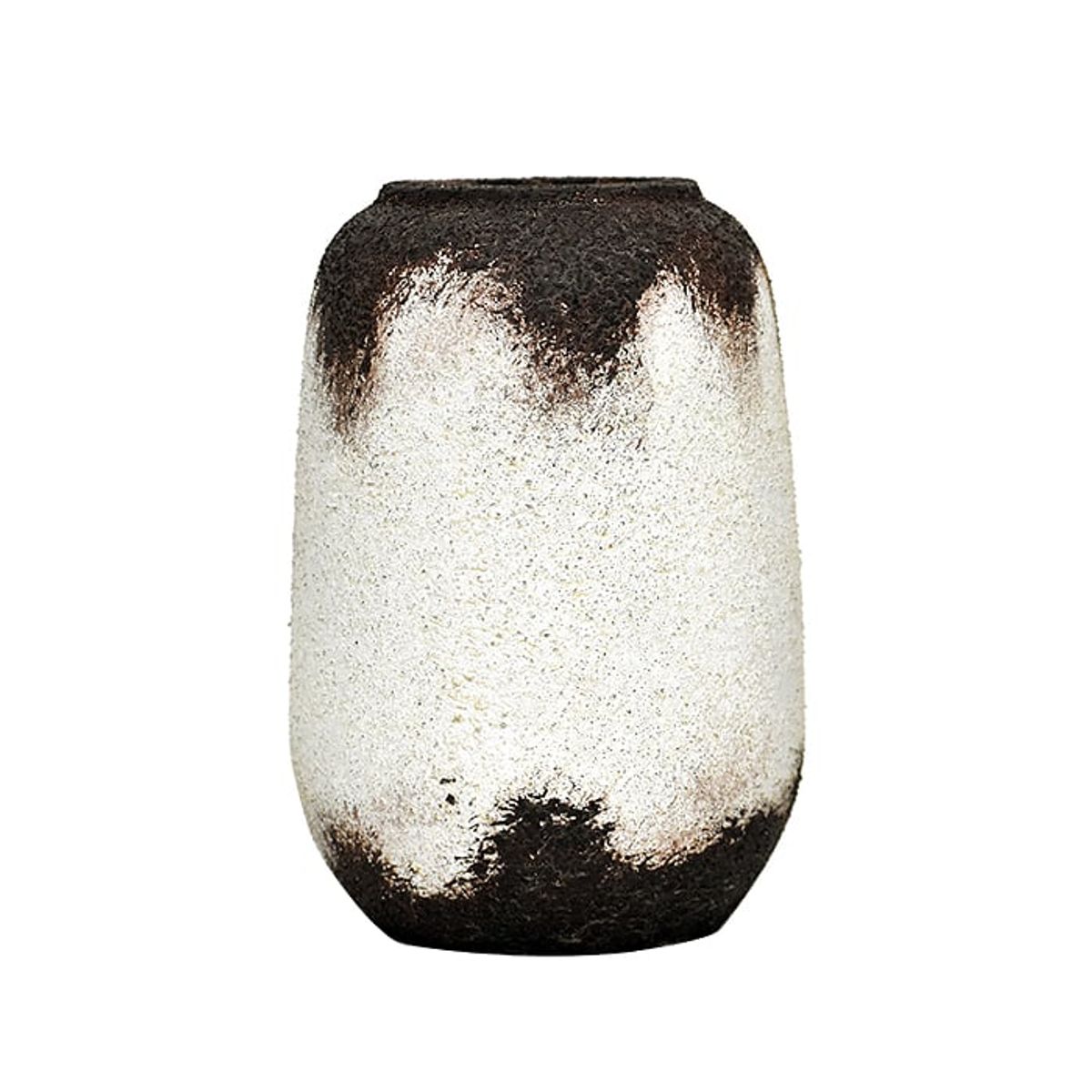 MSA MUEBLES SANTA ANA - Florero Cerámica Tierra 25 Cms