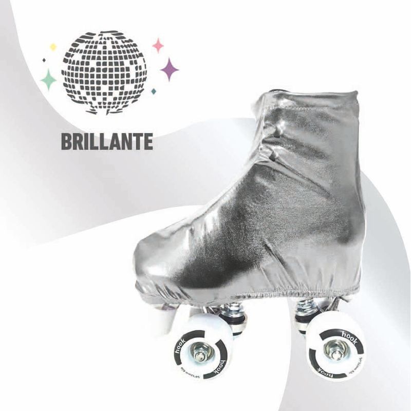 HOOK - Cubre patines Hook plateado
