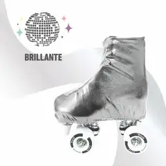 HOOK - Cubre patines plateado