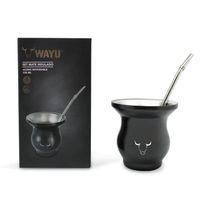 Mate Insulado Set Con Bombilla 230mL Acero Inoxidable