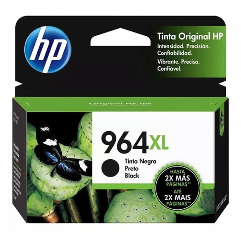 HP - Cartucho HP 964XL Alto rendimiento Negro