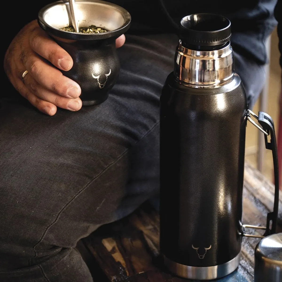 WAYU - Termo Wayu Premiun De 1 Litro Agua Caliente Libre Bpa Mate