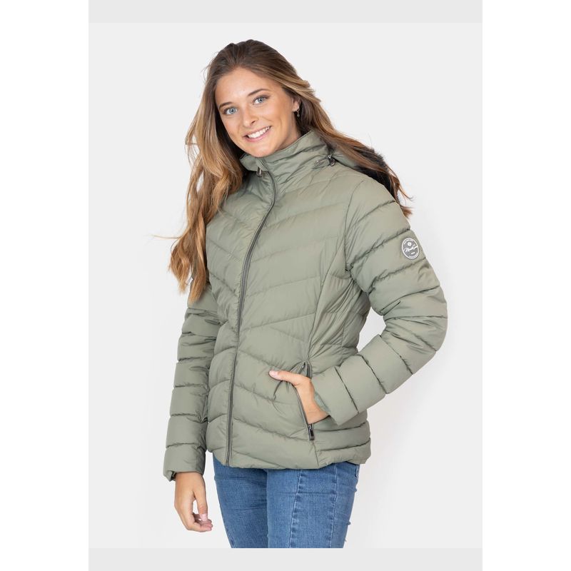 MAUI AND SONS - Parka South Coast Verde Mujer Maui And Sons