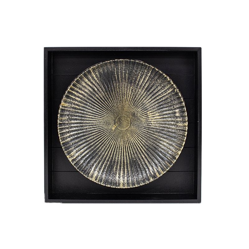 GENERICO - Cuadro Plato Madera Small 1042