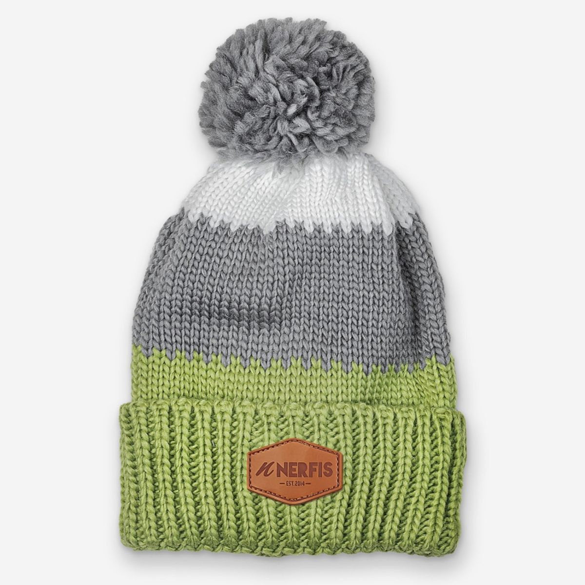 NERFIS - Gorro de lana Nerfis Chiporro Green