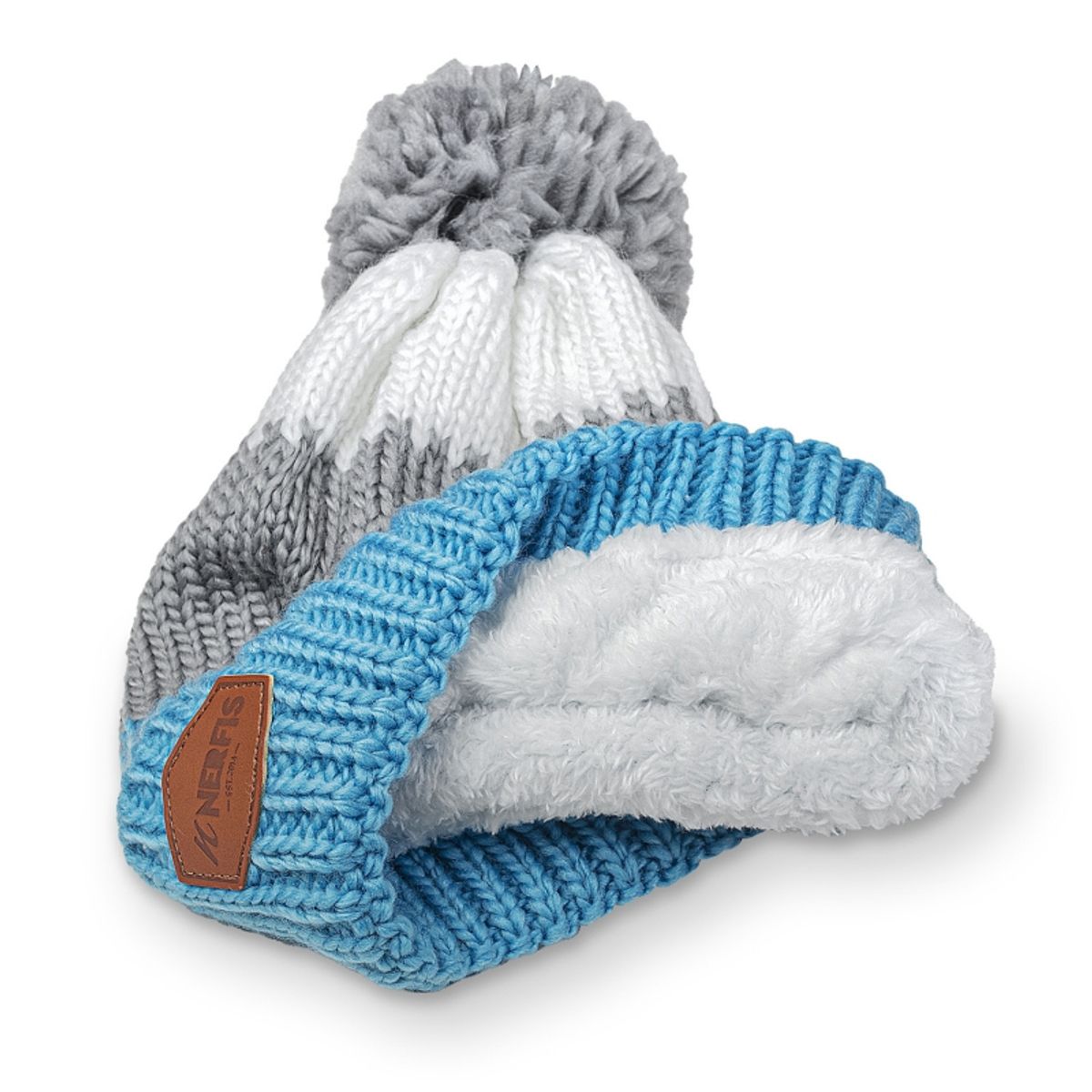 NERFIS - Gorro de lana Nerfis Chiporro Ocean