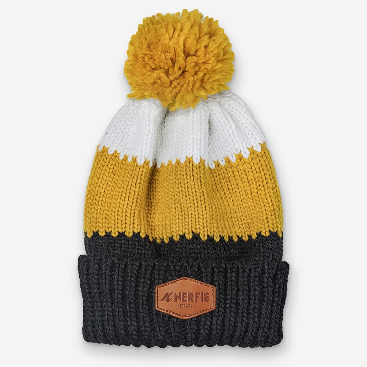 NERFIS - Gorro de lana Nerfis Chiporro Yellow