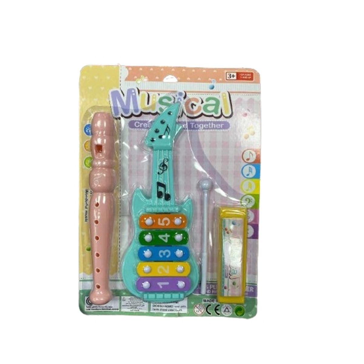 GENERICO - Set juguete musical bebe y niños