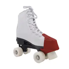 GENERICO - Punteras para patines Quad Rojo