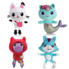 GENERICO - Set 4 Peluches de La Casa De Gabby de 20CM y 25CM