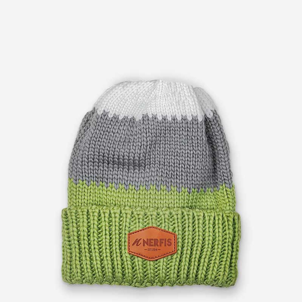 NERFIS - Gorro de lana Nerfis Chiporro Green SP