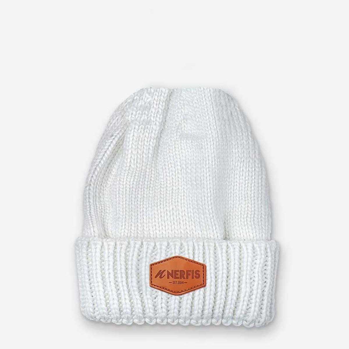 NERFIS - Gorro de lana Nerfis Chiporro White SP
