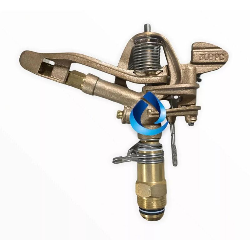 GENERICO - Aspersor Impacto Aqua 1 Bronce Sectorial Doble Boquilla