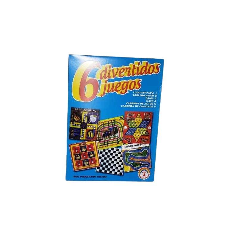 GENERICO - Caja 6 divertidos juegos