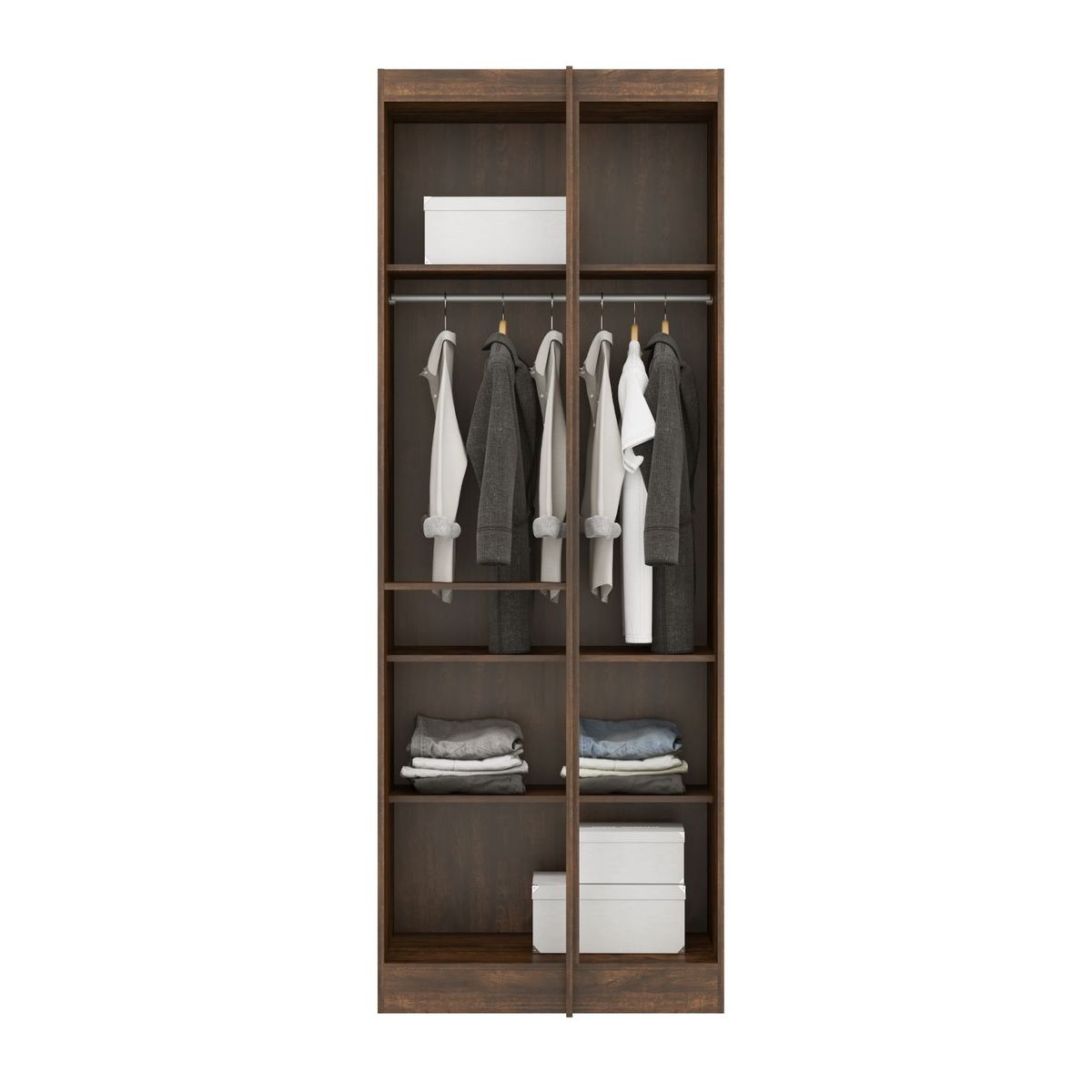 GENERICO - CLOSET 1 PUERTAS CON PERCHERO